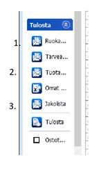 ENT Kiinteät raportit